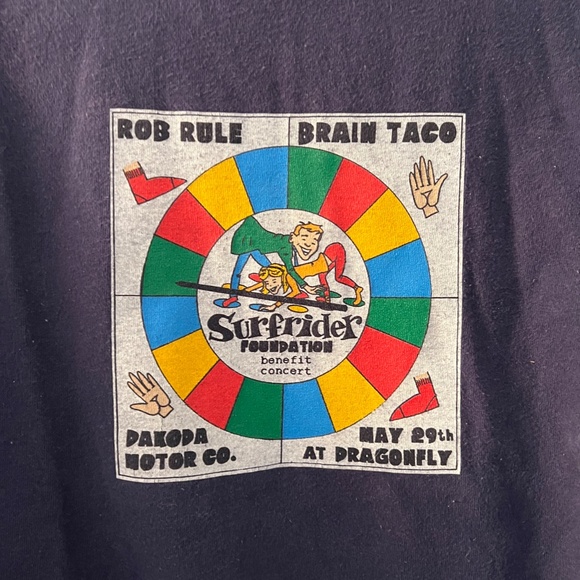 SURFRIDER FOUNDATION BENEFIT T-SHIRT - VINTAGE- NEW - XL - Picture 2 of 4